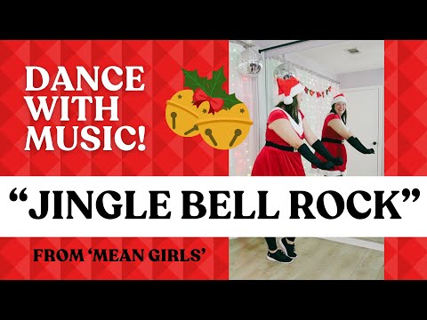 "Jingle Bell Rock" Dance ❤️🖤 Mean Girls ❤️🖤 Step-by-Step Christmas Choreography for Beginners!