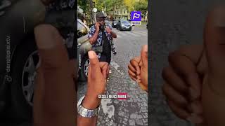 La réaction d'Issa Doumbia face à un tiktokeur venu le troller 😆