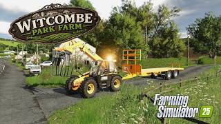 Silage Bale Pickup Begins ! Ep10 | Witcombe Park | FS25