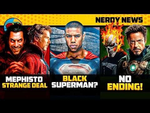 Superman Box Office 🤑, Doomsday No Ending 😕, Moonknight Season 2 😄 | Nerdy News 372