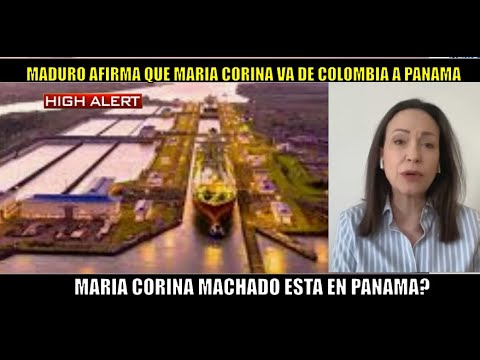 URGENTE!! Maria Corina esta en PANAMA?