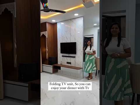 Space-Saving Folding TV Unit | Perfect for Small Living Rooms! | I-Zay Home