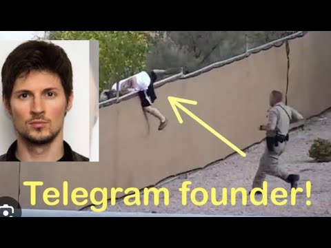 Video: Telegram CEO tried escaping but was arrested in France airport