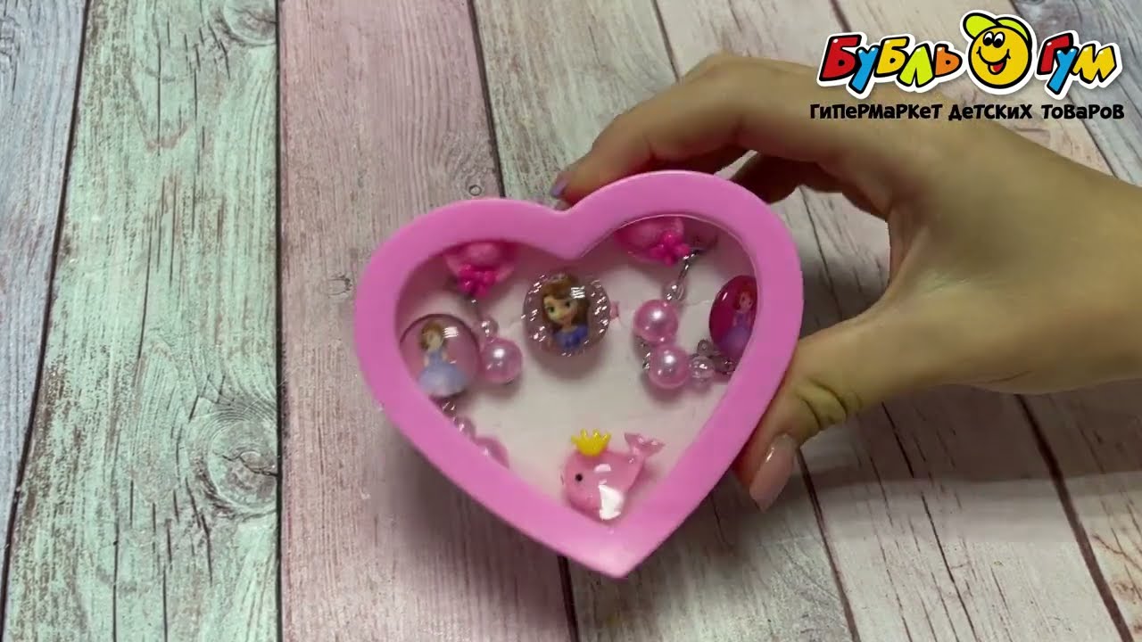 Набор украшений Sofia клипсы и кольца  - видео