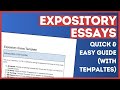Understanding Expository Essays