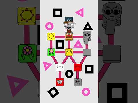 Heart Pounding Escape Game! Chose the right path to Help Buzzy #sprunki #incrediboxsprunki