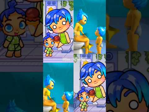 New ACTION in Toilet / Inside Out 2 #avatarworld #insideout2 #insideout #์ธ์ฌ์ด๋์์