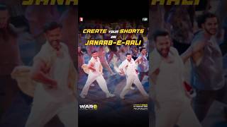 Step into the groove, #JanaabeAali style 🔥 | Create your Shorts now | #War2 in cinemas now!