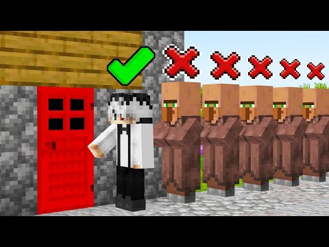 Nimeni Nu Poate Intra pe Usa Rosie din Minecraft!