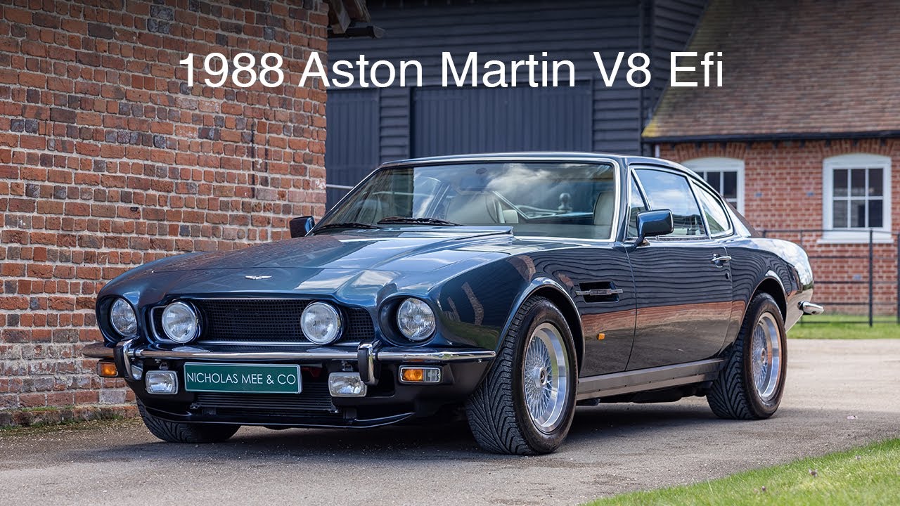 Aperçu vidéo du Aston Martin V8 EFi (1988)