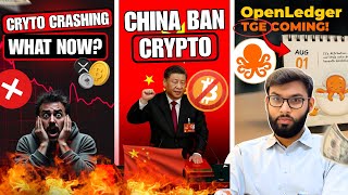 Big Crypto Crash | Openledger TGE Coming | Crypto News Today