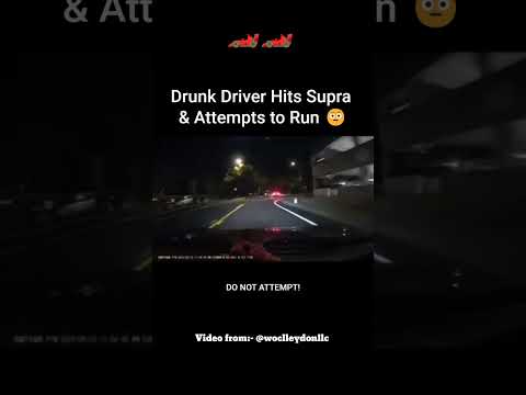 "Drunk Driver Hits a Supra and Tries to Flee! 🚗💥🍺"| THE TRILLIONAIRE CREATOR | #hitandrun