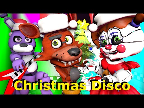 Baby Foxy Christmas - Freddy Fazbear’s Pizzeria Christmas Disco - [FNAF SFM] Animation