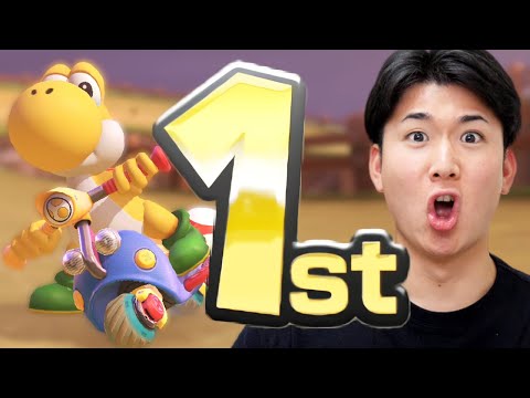 【歩む杯】これが長年の"経験値1st"────。【マリオカート8DX】
