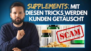 Vorsicht: Trickbetrug bei Nahrungsergänzungsmitteln (Teil 4/4)