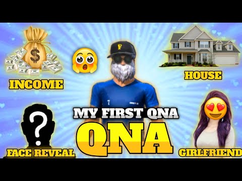 MY FIRST QNA ? GF FACE REVEAL 😍 | TOTAL INCOME 🤑 ? | Garena Free Fire