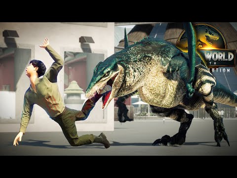 New MUTADON EATING HUMANS!!! - Jurassic World Evolution 2 (Jurassic World Rebirth Mutant Mod)
