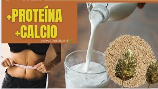 BEBIDA MILAGROSA QUE ADELGAZA Y REJUVENECE 🥛👌🏼💕 #salud #tips #beauty