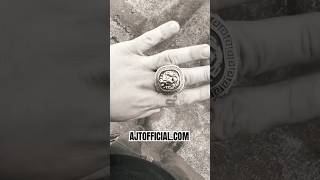 Bigger Toys. 🧸😈 Large Lion Signet Ring. King Energy. #AJTJewellery #lionring