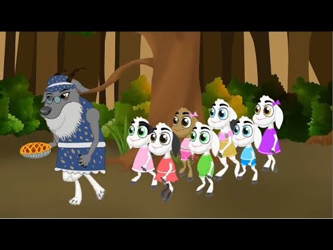 El Lobo y los 7 Cabritos 2  Cuentos infantiles para dormir en Español