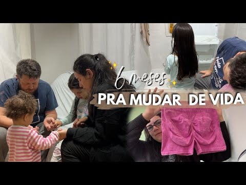 DAILY VLOG MUDANDO MINHA VIDA culto em família e corte de cabelo