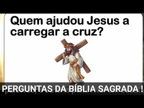 PERGUNTAS DA BÍBLIA SAGRADA - TENTE ACERTAR ANTES DO TEMPO !!!