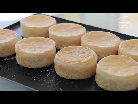 잉글리쉬 머핀 만들기 (맥모닝), English Muffin Recipe.