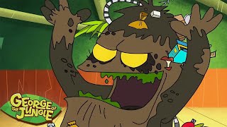 GARBAGE MONSTER! 🧌 | George of the Jungle | 2 Hours of Full Episodes | Cartoons For Kids