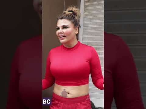 Rakhi Sawant Spotted At Andheri