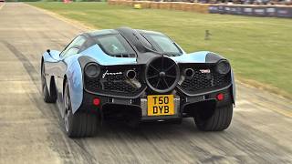 12.000rpm Gordon Murray T.50 Exhaust Sounds - SCREAMING V12 Engine SOUNDS
