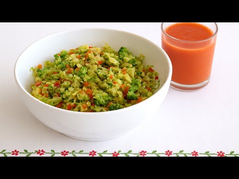 LA ENSALADA QUE HARÁS UNA Y OTRA VEZ ESTE VERANO. CON BROCOLI, MANZANA Y PIMIENTO SUPERVITAMINADA