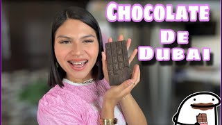 HACIENDO CHOCOLATE DE DUBAI 🙉/Selena Reyez 