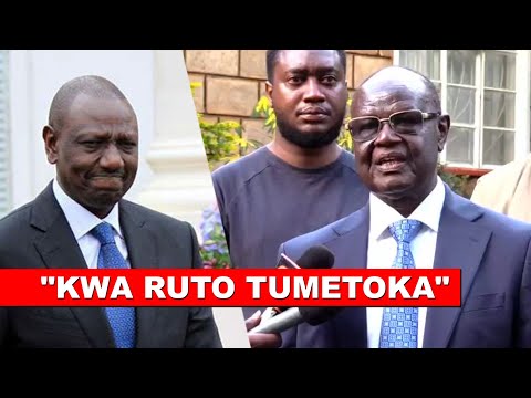 DRAMA!! Listen to what Kiraitu Murungi said after Ruto appointed Uhuru Kenyatta allies!🔥