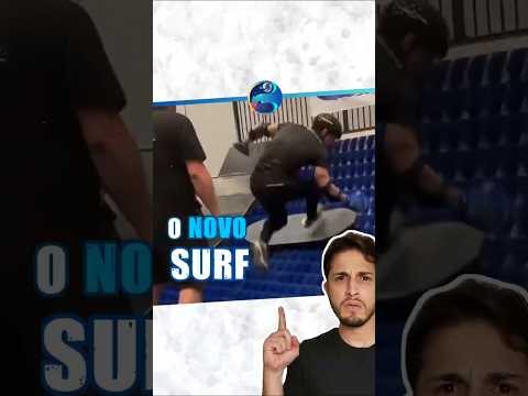 INVENTARAM o SURF a SECO?? 🤨 #curiosidades #esporte #surf
