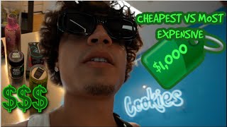 CHEAPEST VS MOST EXPENSIVE HAUL AT COOKIES!!!