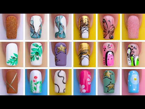 12+ Beautiful Nail Art Tutorials | Simple & Easy Nail Art Designs | Olad Beauty