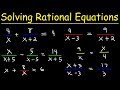 Solving Rational Equations with Least Common Denominator