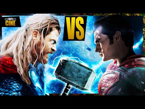 (THOR VS SUPER MAN) O VENCEDOR É OBVIO, MAS NÃO SERIA FACIL NÃO #thor #superman #marvel