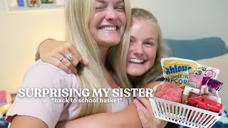 Making My Sister A Back To School Basket