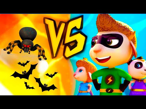 Superheroes Vs Monsters: Funny Animation For Kids! 🦸‍♂️👾 Dolly and Friends Cartoon