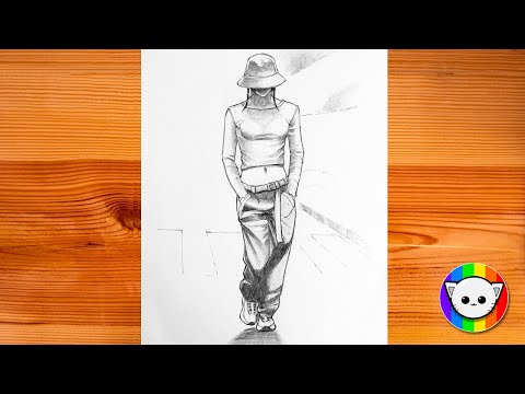 How to draw a girl || Fashion girl pencil drawing