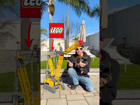 Can This LEGO Set Lift a DIAMOND PLAYBUTTON? โถ๏ธ