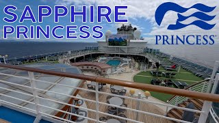Sapphire Princess Experiences | SHIP TOUR - SECOND DAY