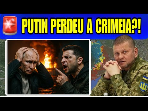 🚨PUTIN PERDEU A CRIMÉIA?! UCRÂNIA LANÇA ATAQUE DEVASTADOR!