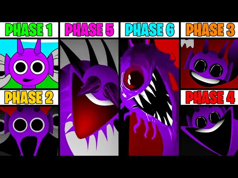 New Phase 1 VS Phase 2 VS Phase 3 VS Phase 4 VS Phase 5 VS Phase 6 in Incredibox Sprunki