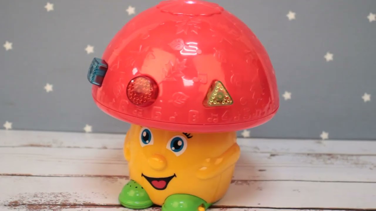 Игрушка озвученная грибочек с проектором сказки Сутеев - видео