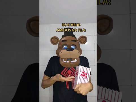 ASSISTINDO FNAF COM OS AMIGOS #shorts #fnaf