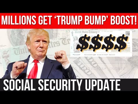 'TRUMP BUMP'! INCREASED SOCIAL SECURITY CHECKS FOR MILLIONS! SSA SSI SSDI Payments | Social Security