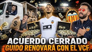 BOMBAZO!!! GUIDO RODRÍGUEZ RENOVARÁ CON EL VALENCIA CF / CUARTO FICHAJE 
