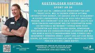 Vortrag – Sport ab 50